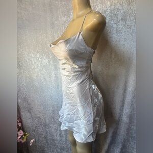 boat neck white mini dress Cotton Coconut White Boat Neck Mini Dress  GOVA